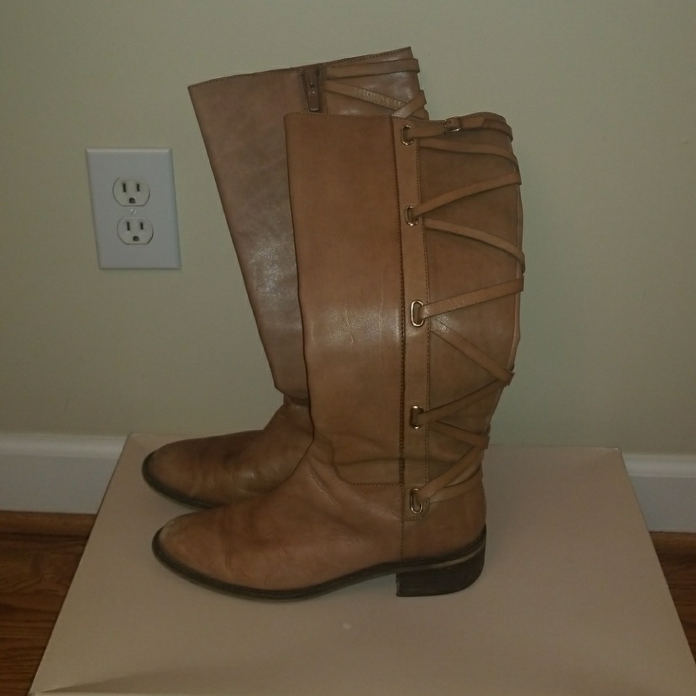 BCBGeneration Brown leather boots 9M - Picture 5 of 8